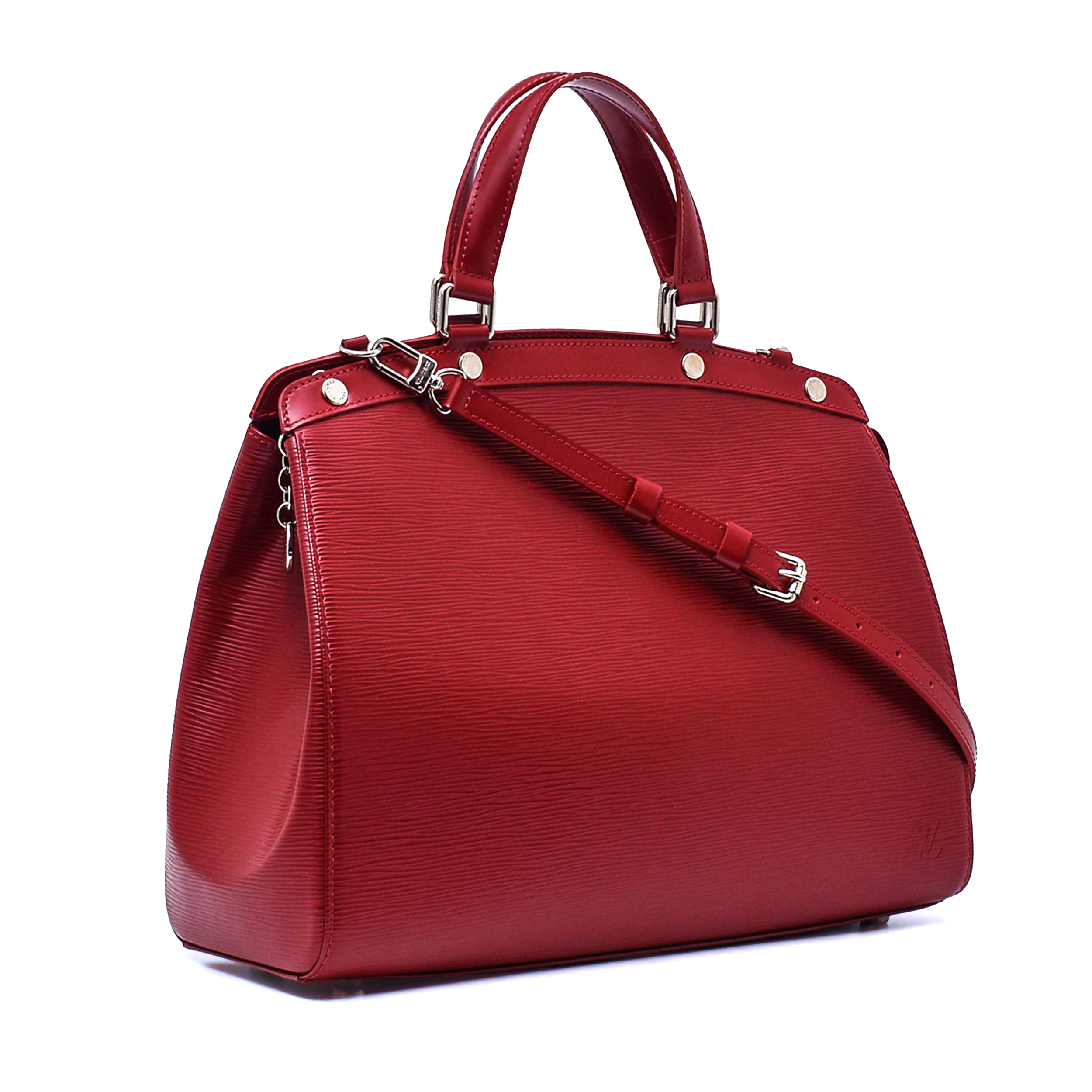 Louis Vuitton - Red Epi Leather Brea MM Bag